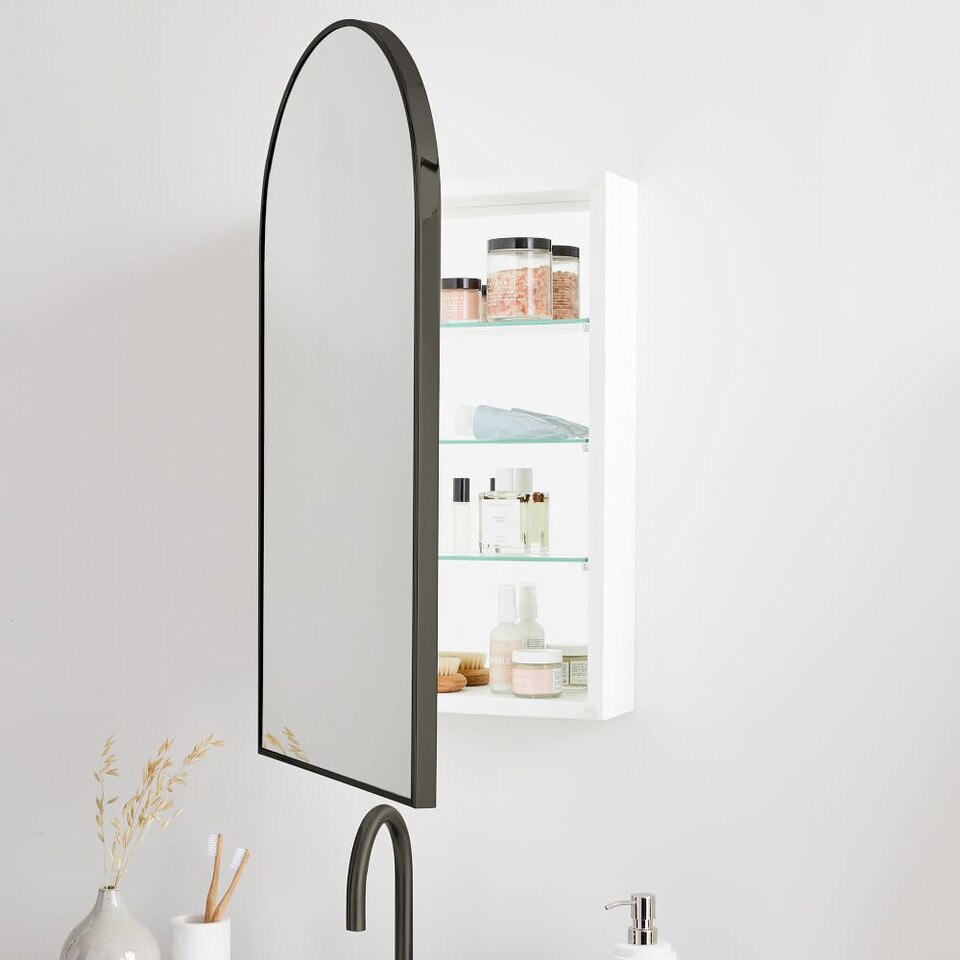 Arched Metal Framed Medicine West Elm UK